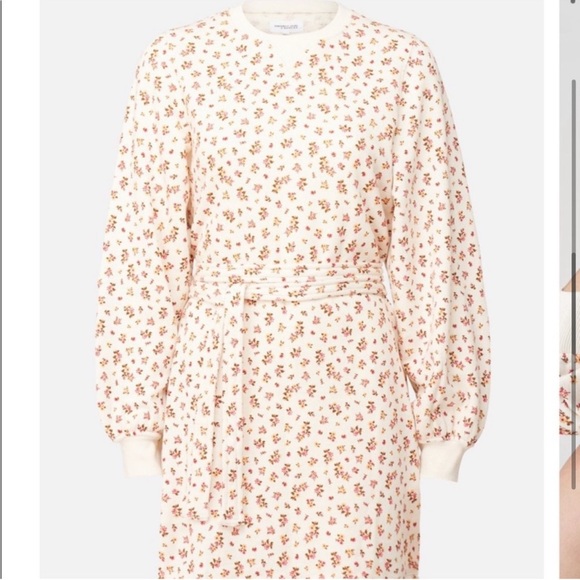 NEW Bandier x Sincerely Jules Dahlia Sweatshirt Dress / Long Sleeve, Floral / M - Picture 3 of 10